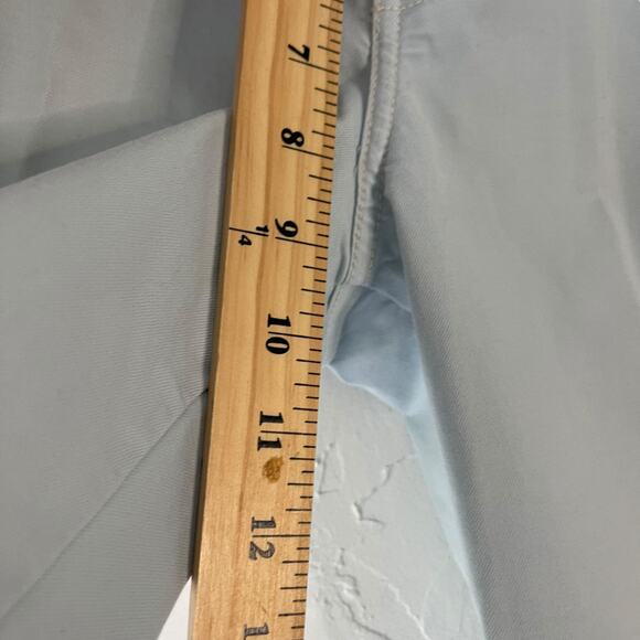 Eddie Bauer Women's Size 6 Stretch Light Blue Chino Capri Pants - Picture 8 of 9